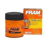 FRAM Extra Guard PH7317, 10K Mile Change Automotive Replacement Interval Spin-On Engine Oil Filter for Select Vehicle Models