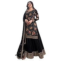 Wedding Reception Wear Heavy Lehenga Suits Indian Pakistani Shalwar Kameez Dupatta Dresses