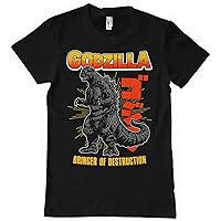 Godzilla Officially Licensed Bringer of Destruction Mens T-Shirt
