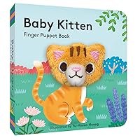 Baby Kitten: Finger Puppet Book: (Board Book with Plush Baby Cat, Best Baby Book for Newborns) (Baby Animal Finger Puppets, 20)