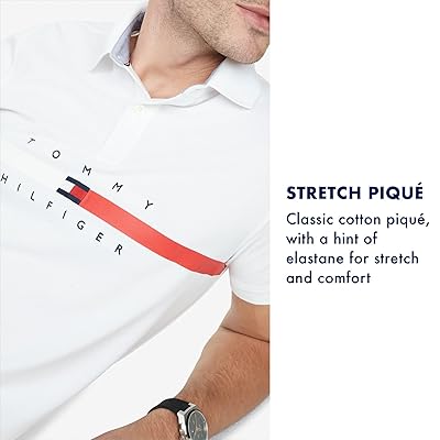  Nautica Men's Short Sleeve Knit Pique Polo Golf Shirt