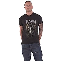 T Shirt Perched Dragon Band Logo Official Unisex Black Size