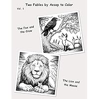 Two Aesop's Fables to Color Vol. 1