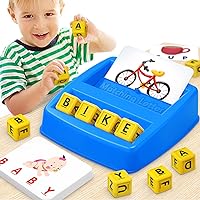 Educational Toys for 3 4 5 Year Old Boys Gift, Matching Letter Game Preschool ABC Learning Toys for Kids Ages 4-8 Years, Christmas Birthday Gifts for 3-6 Year Old Boys Toddler Toys Age 2-4