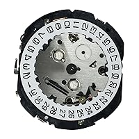 Quartz Watch Movement, Date at 3 o'clock, 3 Hands, Watch Accessories for YM62A