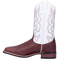 Laredo Mens Lodi Square Toe Casual Boots Mid Calf - Brown