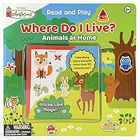Colorforms Where Do I Live? Forest Animals - Reusable Sticker Activity Book Clings For Toddlers 3-7 (Colorforms Read and Play) Colorforms Where Do I Live? Forest Animals - Reusable Sticker Activity Book Clings For Toddlers 3-7 (Colorforms Read and Play) Board book