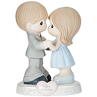 Precious Moments Anniversary Figurine | Through The Years, Bisque Porcelain Figurine | Wedding Wedding Gift | Hand-Painted