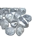 Tumble Polished Clear Quartz AAA 7 pieces Polished Natural Healing Reiki Crystal Chakra Balancing Vastu Stone Meditation & Decoration