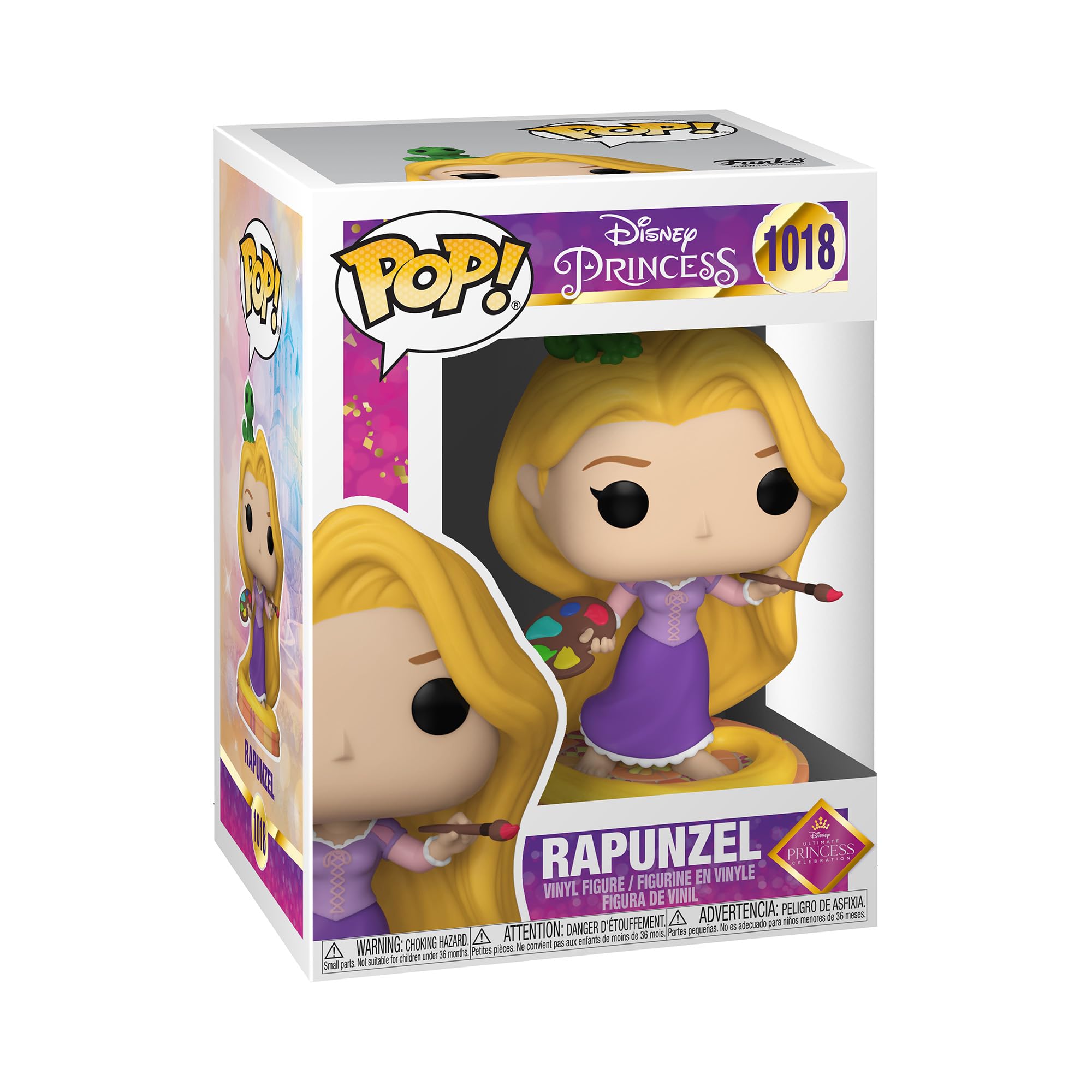POP Disney: Ultimate Princess - Rapunzel, Multicolor