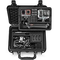 Lekufee Waterproof Hard Case Compatible with Insta360 Ace Pro/Insta360 Ace Action Camera and Accessories(Case Only)