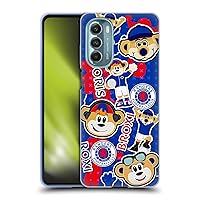 Officially Licensed Rangers FC Mascot Sticker Collage Crest Soft Gel Case Compatible with Motorola Moto G Stylus 5G (2022)