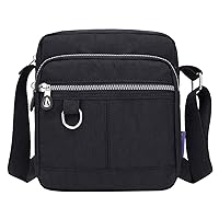 IQYU Women's Tennis Trousers with Pockets Casual Nylon Purse Handbag Shoulder Bag Waterproof Shoulder Bag Handbag for Women Bags Small Men