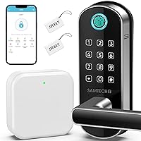 Smart Lock and Gateway Bundle, Biometric, Fingerprint and WiFi