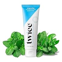 Twice Toothpaste - Sensitive Teeth Whitening Toothpaste - SLS Free Toothpaste with Fluoride and Cavity Protection - (Wintergreen and Peppermint Toothpaste)