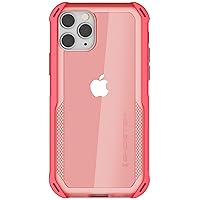 Ghostek Cloak Clear Grip iPhone 11 Pro Case with Slim Super Shock Absorbing Bumper Shockproof Heavy Duty Protection and Wireless Charging Compatible Cover for 2019 iPhone 11 Pro (5.8 Inch) - (Pink)