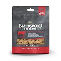 Blackwood Pet Food Oven Baked Dog Treats Made in USA [Natural Dog Treats for Healthy Snacks] Perfect for Dog Training Treats, Beef Liver with Salmon, Brown, Model Number: 22601