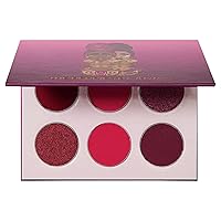 Juvia's Place The Berries - Mauves, Deep Pinks, Shades of 6, Perfect Berry Eyeshadow Palette, Professional Eye Makeup, Pigmented Eyeshadow Palette for Eye Color & Shine, Pressed Eyeshadow Cosmetics