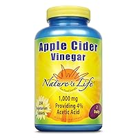 Nature's Life Apple Cider Vinegar 1,000 mg | 250 ct