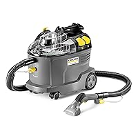 Kärcher Puzzi 8/1 Commercial Carpet Extractor 12.5 PSI - Spot Cleaner, Stain Remover, Area Rugs, Car and Auto, Carpet and Upholstery Cleaner - Onboard Accessory Storage - 3.9 Gallon Tank
