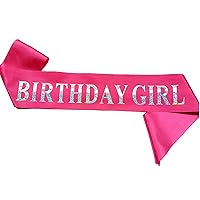 Birthday Girl Sash, Birthday Sash for Girls, Birthday Gifts for Women, Happy Birthday Party Sash
