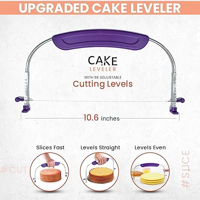 RFAQK 133PCs Round Cake Pans Sets for Baking-Nonstick 8 Inch Cake