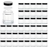 Hoa Kinh 10oz 12Pack Glass Food Storage Jars with Lids, Leak Proof Small  Glass Jars for Overnight Oats, Cereal, Clear Empty Glass Jars with Lids for
