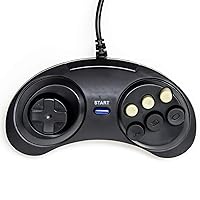 Classic Sega Genesis Controller- 6-Button Game pad