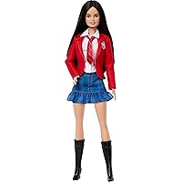 Barbie Lupita Doll Wearing Removable School Uniform with Boots, Necktie & Long Blonde Hair, Inspired by Rebelde & RBD (Amazon Exclusive)