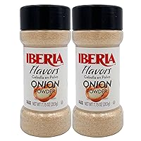Iberia Onion Powder, 7.5 Ounce (Pack of 2)