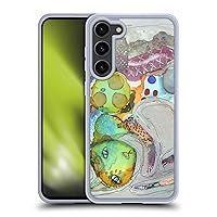 Head Case Designs Officially Licensed Wyanne No Treat Blues Cat Soft Gel Case Compatible with Samsung Galaxy S23+ 5G and Compatible with MagSafe Accessories