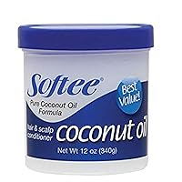 Softee Coconut Oil Hair & Scalp Conditioner 12 Oz