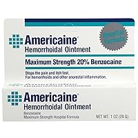Hemorrhoidal Ointment Maximum Strength 20% Benzocaine 1 oz