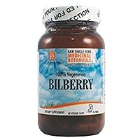 Bilberry Raw Herb 60 Vgc, 0.02 Pound