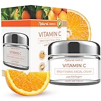 Vitamin C & Collagen Daily Face Moisturizer - Firming, Reduces Fine Lines & Wrinkles, Skin Brightening Day Cream - Cruelty Free Korean Skin Care For All Skin Types - 1.69 Fl. oz.