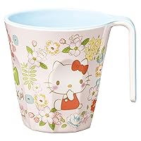 Hello Kitty Melamine Stackable Tumbler Cup with Handle 8.7oz (260ml)