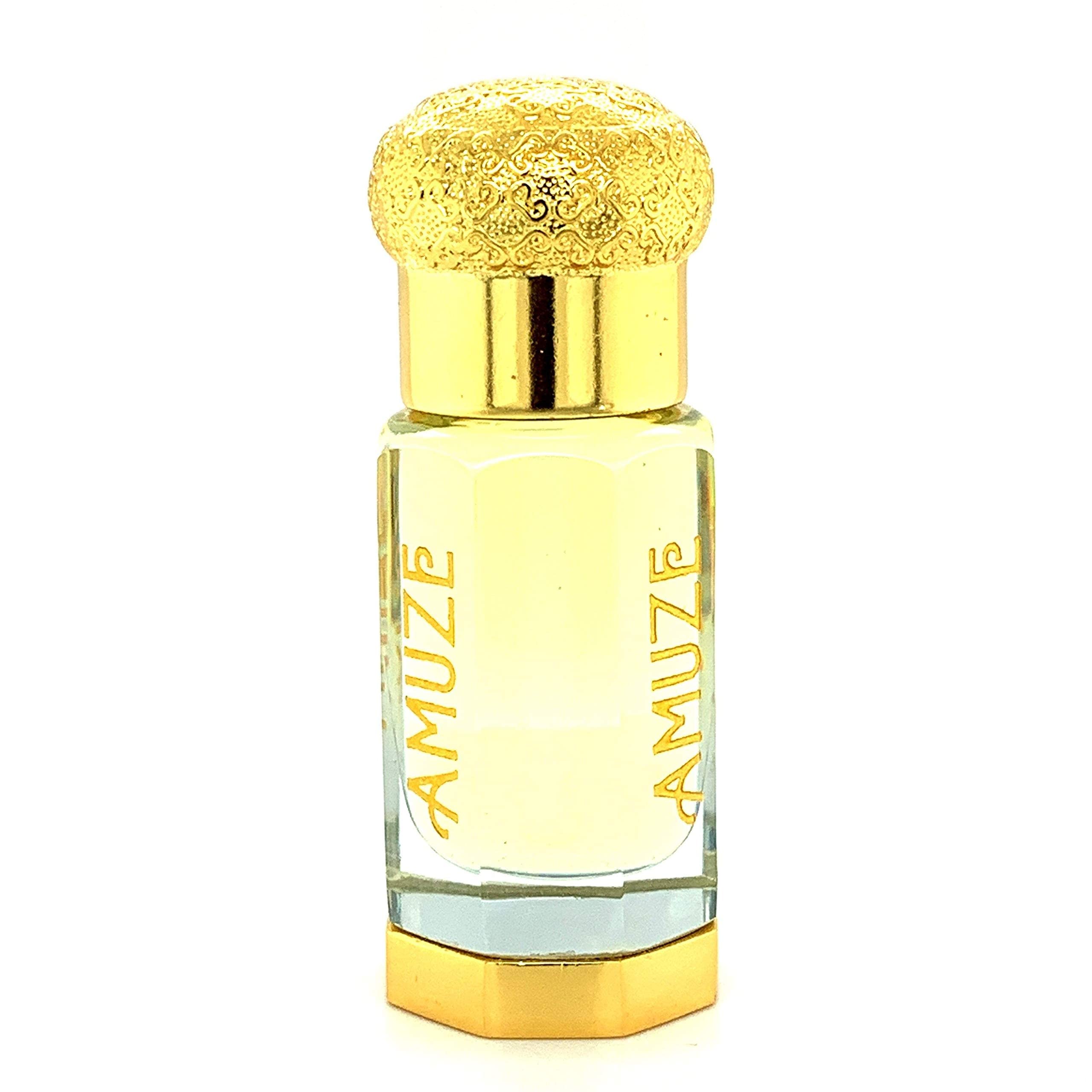 Amuze Fragrance Amber Romance, 3 ml | Premium Perfume Oil | Attar Oil | Alcohol-Free | Vegan & Cruelty-Free