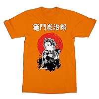 Anime Manga Tanjiro Slayers Demon Unisex Tee Tshirt