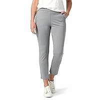 Lee Women's Petite Ultra Lux Comfort Any Wear Slim Ankle Pant