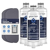 GLACIER FRESH DA97-17376B HAF-QIN Water Filter Replacement for Samsung HAF-QIN/EXP and Cuttable Refrigerator Drip Catcher