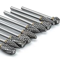 Carbide Burr Set 10PC 1/8