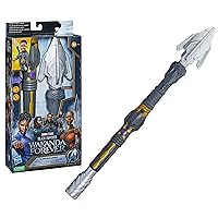 Marvel Black Panther: Wakanda Forever Kingsguard FX Spear, Role Play Toys, Costume, Super Hero Toys for 5 Year Old Boys and Girls and Up