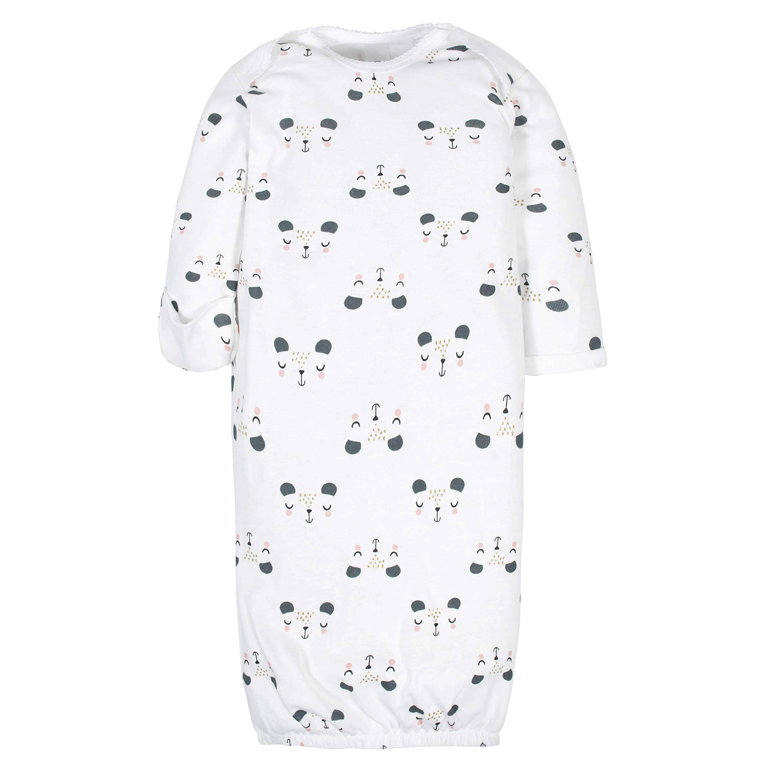 Gerber Unisex Baby Boy and Girls 4-Pack Sleeper Gown