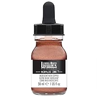 Liquitex Professional Acrylic Ink, 1-oz (30ml) Jar, Iridescent Rich Copper