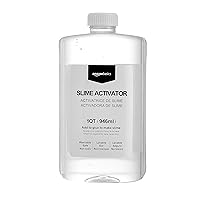Amazon Basics Slime Activator Solution 1 QT (946ml), Baking Soda, Transparent