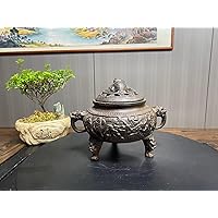 Cauldron for Herbs and Spices, Chinese Dragon Design, Diyaohua Xiaodong