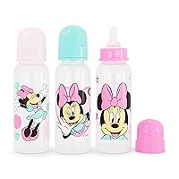 Baby Bottles 9 oz for Girls | 3 Pack of Disney 