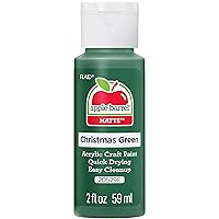 Apple Barrel Acrylic Paint in Assorted Colors (2-Ounce), 20529 Christmas Green