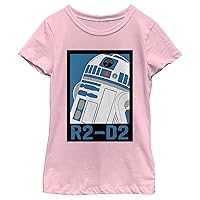STAR WARS Girl's A New Hope Galaxy of Adventures R2-D2 Frame T-Shirt