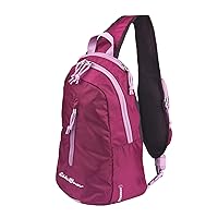 Eddie Bauer Stowaway Packable 10L Sling 3.0 Made from Polyester with Lightly Padded Shoulder Strap, Port